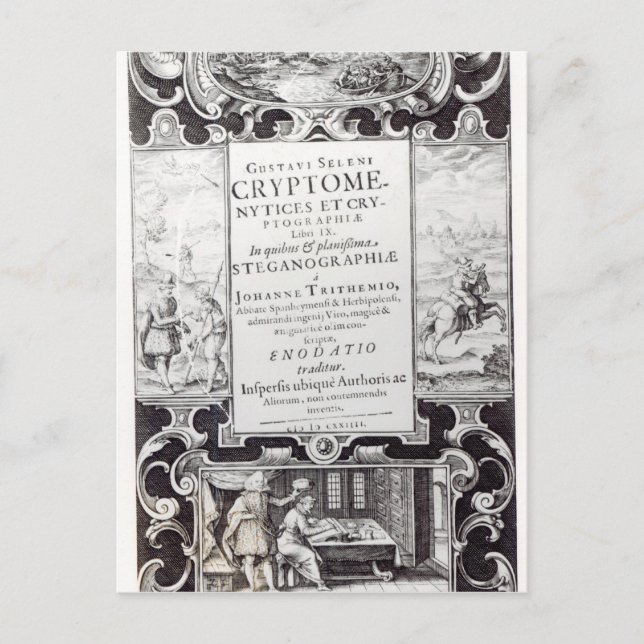 Title Page to Book 9 Postcard (Front)