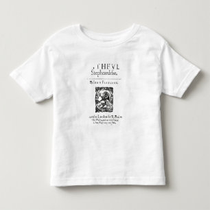 Title Page to 'The Faithfull Shepherdess' Toddler T-Shirt