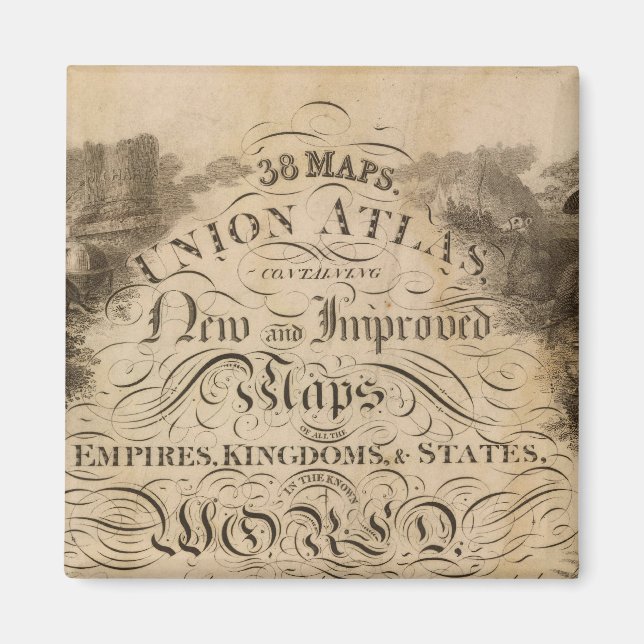 Title Page Union atlas Magnet (Front)