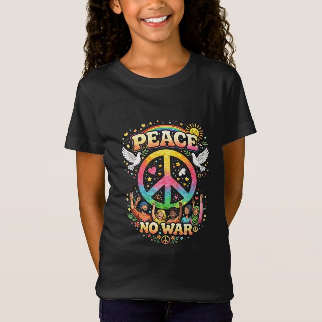 Title: Peace Over War T-Shirt (Front)
