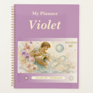 title: Personalised Aquarius Zodiac Planner