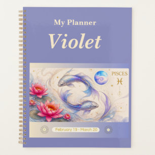 title: Personalised Pisces Zodiac Planner