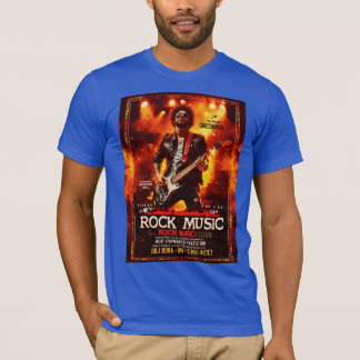 Title: "Rhythmic Resonance: A Rock Music Design Ex T-Shirt