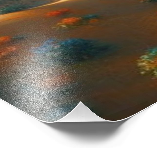 Title: 🎨 Stunning Desert Lilly with a Bird Photo Print (Corner)