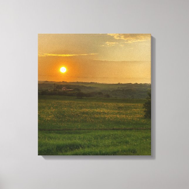 Title: The Reflection – A Haunting Tale in Art Canvas Print (Front)