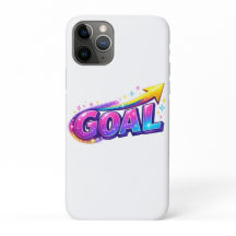 Title Vibrant GOAL Phone Case – Bright Success & G
