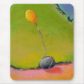 Titled:  Tied  -  fun grounded balloon art Mouse Pad