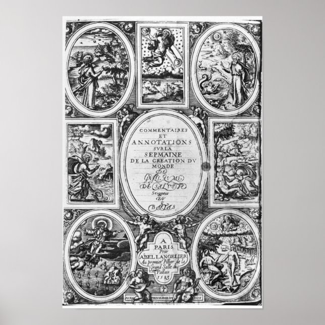 Titlepage of 'Commentaires et Annotations�' Poster (Front)