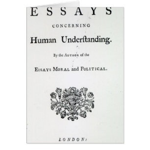 Titlepage of 'Philosophical Essays