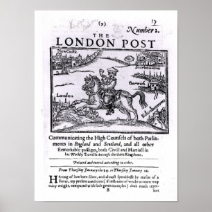 Titlepage of 'The London News' Poster