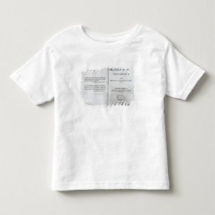 Titlepage to 'On the Origin of Species' Toddler T-Shirt