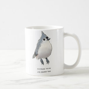 titmice trivia coffee mug