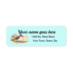 Titmouse Return Address Label- customise