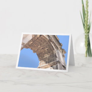 Titus Arch Greeting Card