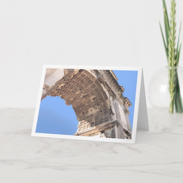 Titus Arch Greeting Card (Front)