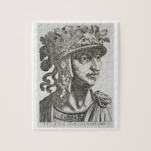 Titus Caesar (39-81 AD), 1596 (engraving) Jigsaw Puzzle