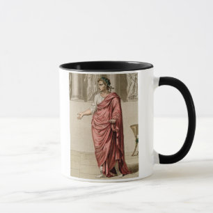 Titus, costume for 'Berenice' by Jean Racine, from Mug