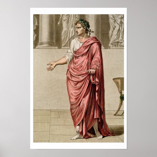 Titus, costume for 'Berenice' by Jean Racine, from Poster (Front)