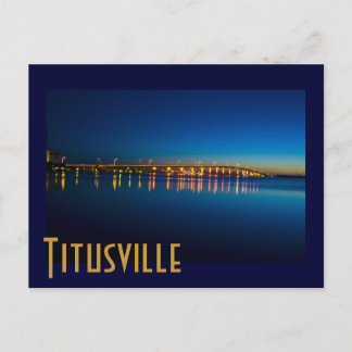Titusville, Florida, U.S.A. Postcard