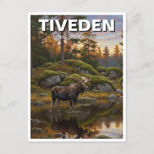 Tiveden National Park Sweden Travel Postcard
