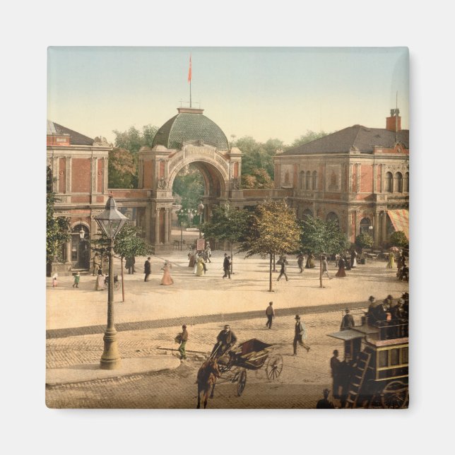 Tivoli Park Entrance Copenhagen Magnet (Front)