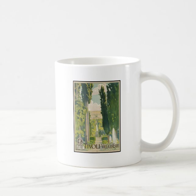 Tivoli Villa d'Este Coffee Mug (Right)