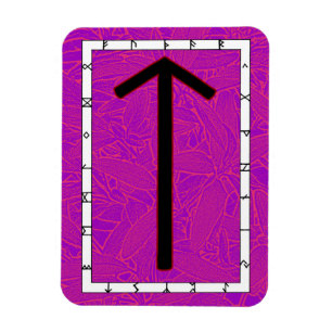 Tiwaz Viking Rune Magnet - Victory!