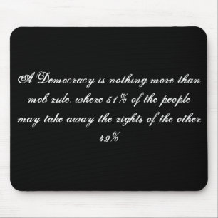 TJ - A Democracy Mouse Pad