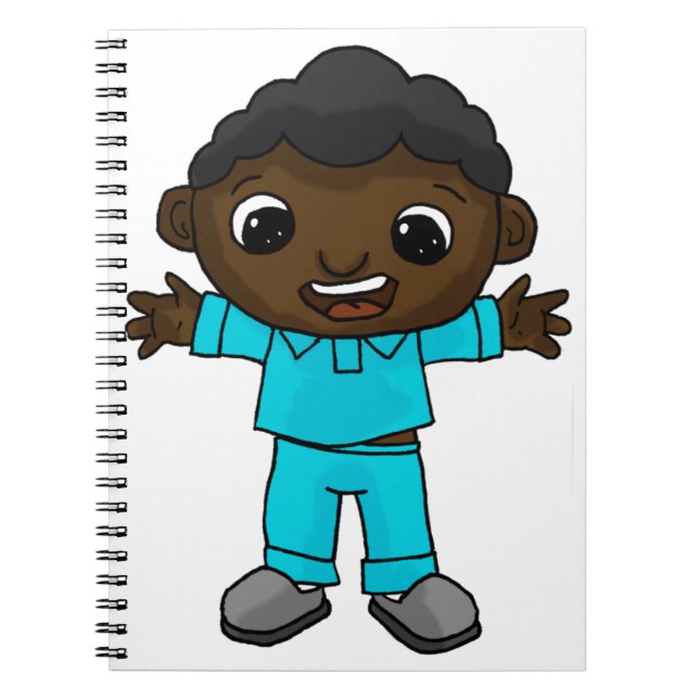 Tj on notebook (Front)