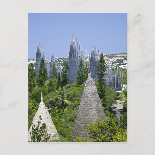 Tjibaou Cultural Centre, Noumea, New Caledonia Postcard (Front)