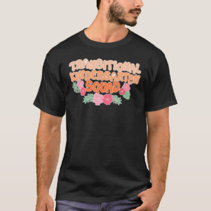 Tk Squad Teacher Floral Retro 70s Groovy T-Shirt