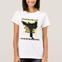 TKD Tenets Gold Highlight
