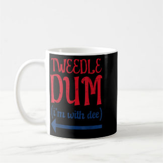 Tle Dum With Dee Halloween Matching Costume Men Coffee Mug