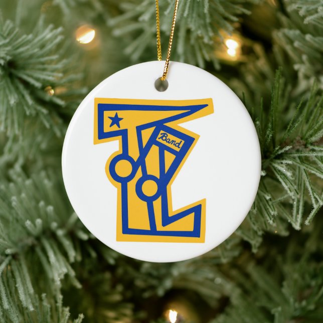 TLHS Class of 1969 Band Letters Ceramic Tree Decoration (Tree)