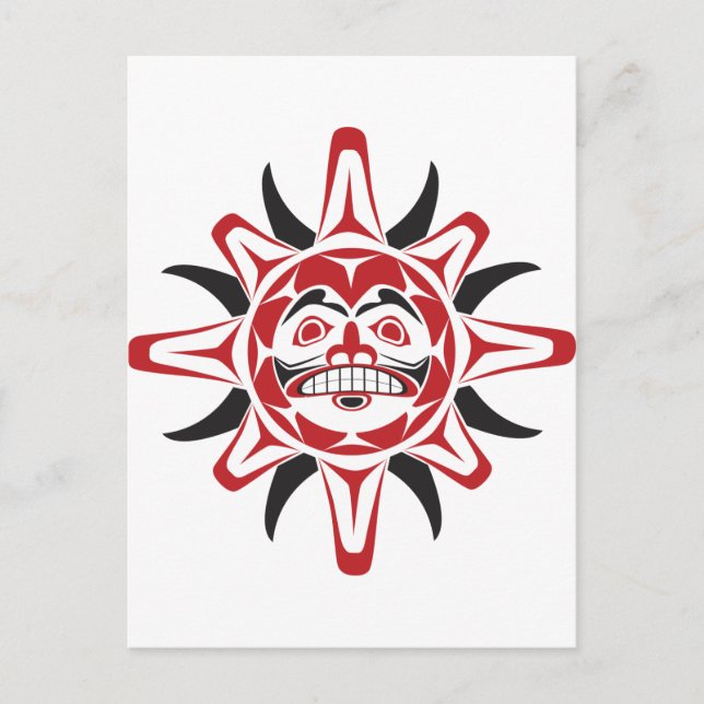 Tlingit Sun Postcard (Front)