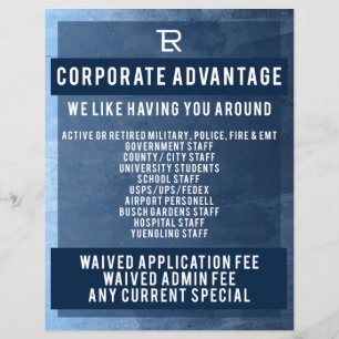 TLR Corporate Advantage Flyer