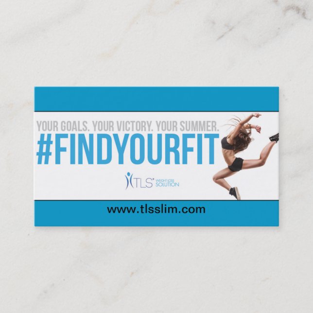 TLS Coach and Distributor business card (Front)