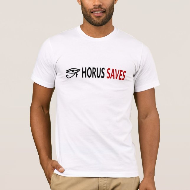 TLT Horus Saves !!! T-Shirt (Front)