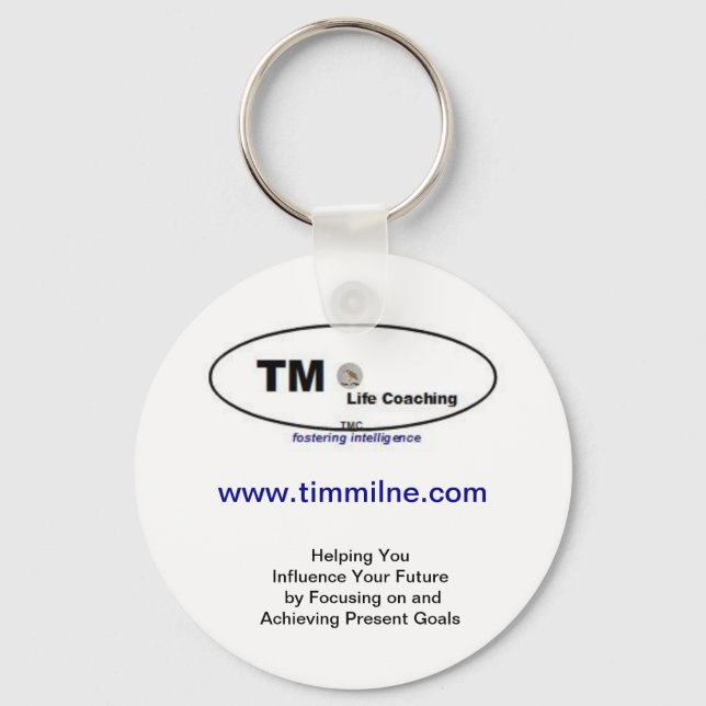 TM Life Coaching - Key Ring - Key Chain (Front)