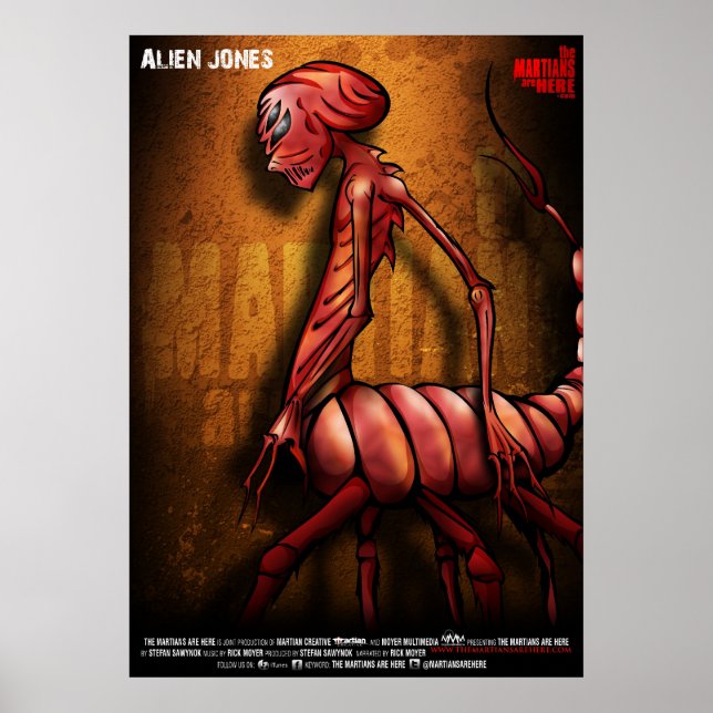 TMAH Alien Jones Poster (Front)