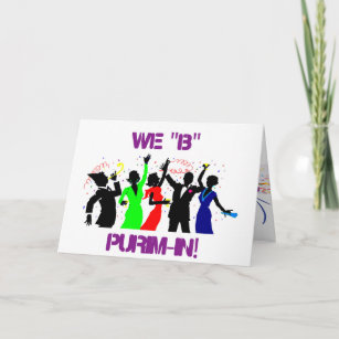 TMH COLLECTION - Party Time Purim Holy Day Card