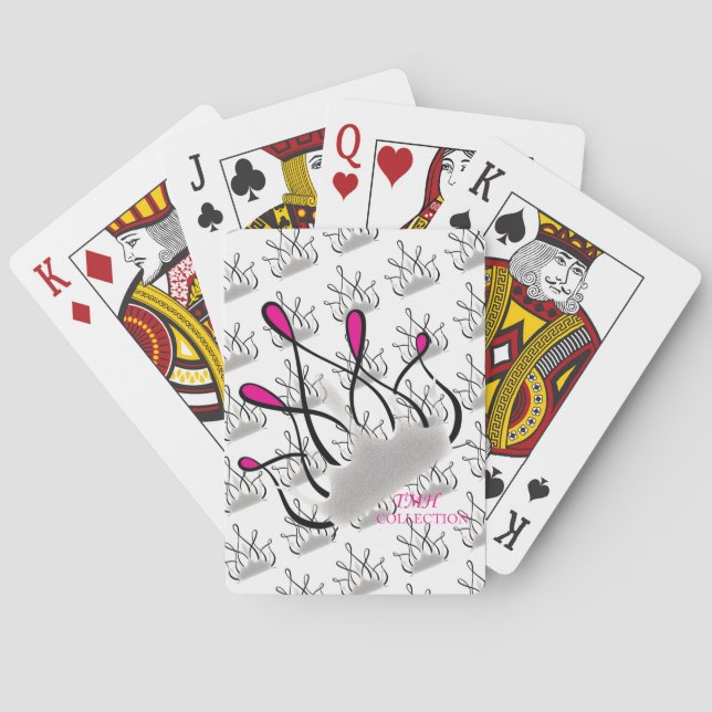 TMH COLLECTION - Playing Cards (Pink) (Back)