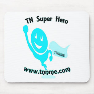 TN Super Hero mouse pad. Mouse Pad