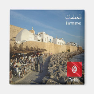 TN - Tunisia - Hammamet El-Ḥammāmāt Magnet