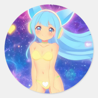 Tne Stellargroove Asame Round Sticker #02