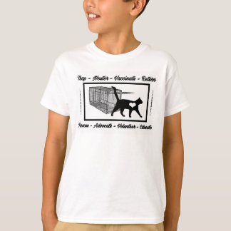 TNR CAT Rescue Trap Neuter Vaccinate Return T-Shirt