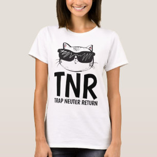 TNR TRAP NEUTER RETURN Cat-T-shirts T-Shirt