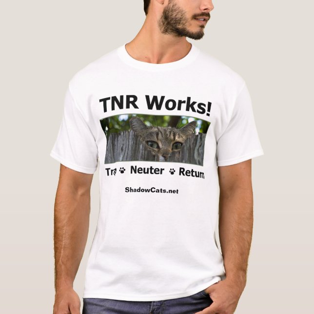 TNR Works! shirt (Front)