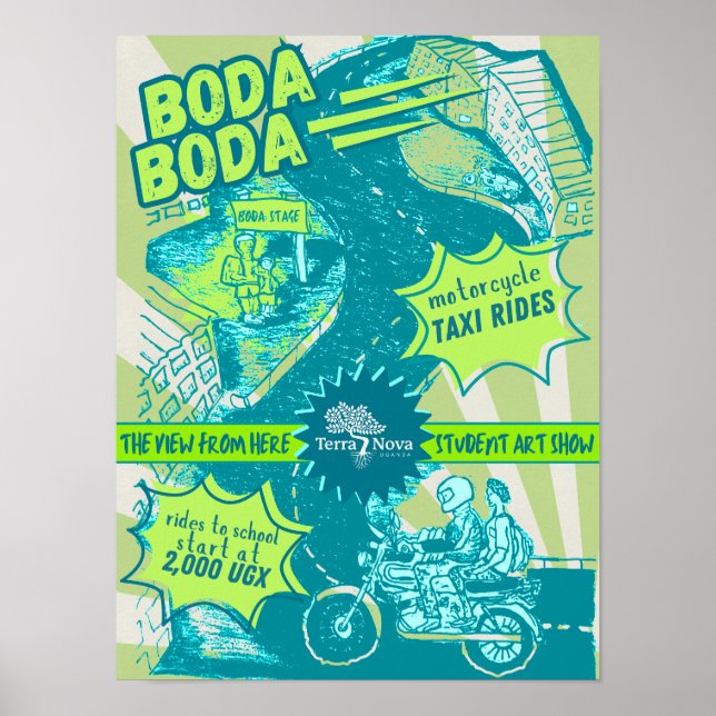 TNU Boda Boda Student Poster (Front)