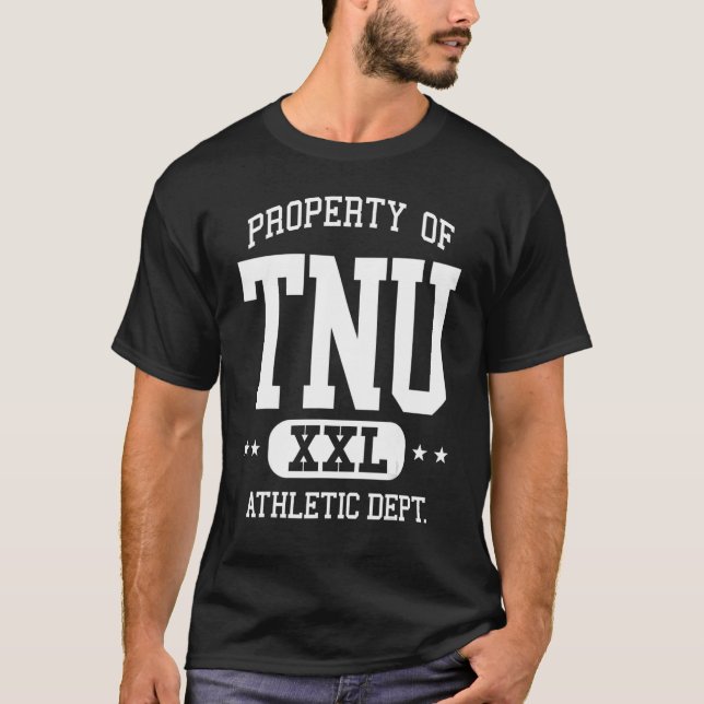 TNU Retro Athletic Property Dept T-Shirt (Front)